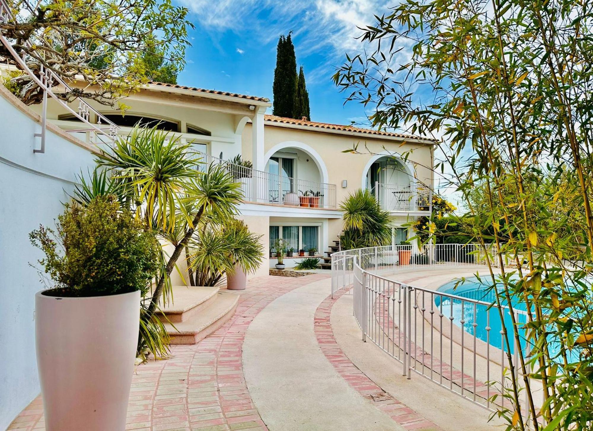 Studio Avec Loggia, Piscine Et Parking Montferrier-sur-Lez Kültér fotó